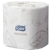 TORK 0000234 T4 ADVANCED TOILET TISSUE 2 PLY 400 SHEET CARTON 48