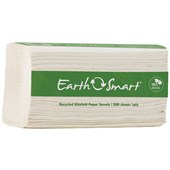 EARTHSMART RECYCLED SLIMFOLD PAPER TOWEL 200 SHEETS PER PACK CARTON 20