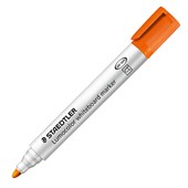 STAEDTLER 351 LUMOCOLOR WHITEBOARD MARKER BULLET 20MM ORANGE