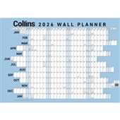 COLLINS WALL PLANNER LARGE L700 X W990MM LAMINATED EVEN YEAR