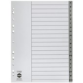 MARBIG PP INDEX DIVIDER AZ TAB A4 GREY