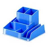 ITALPLAST DESK ORGANISER BLUEBERRY